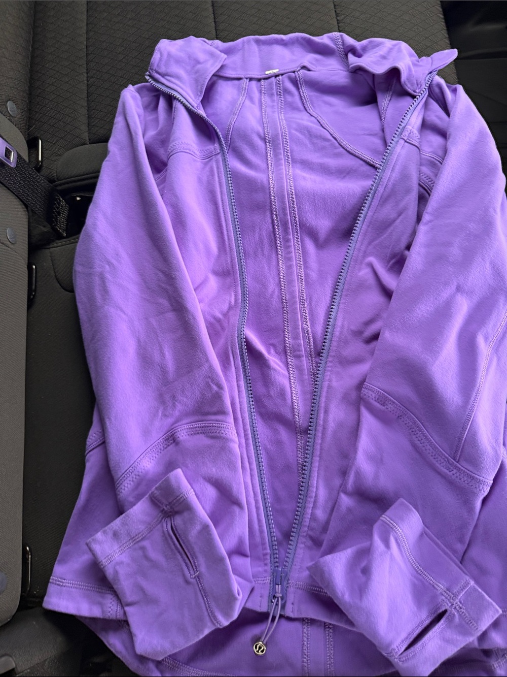 Lulemon RARE Lavender Full-Zip Jacket barley used - Picture 7 of 7